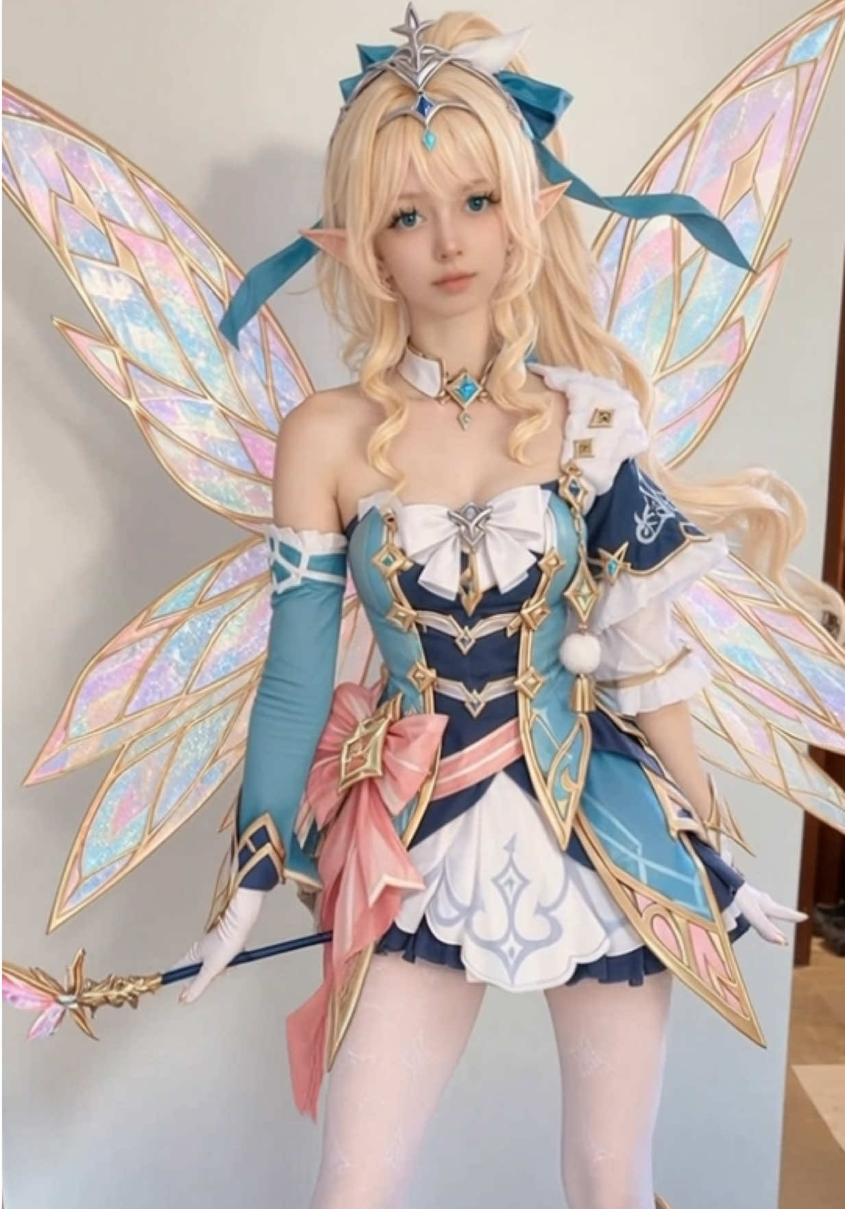 я её вчера выбила! она красотка💎 #cosplay #vesnagenshinimact #GenshinImpact #aicosplay 