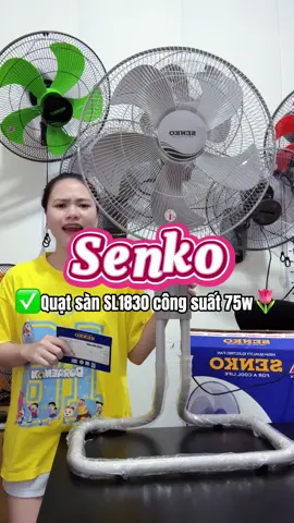 Quạt sàn SL1830 senko công suất 75w🥰bảo hành 2 năm✅đổi mới 7 ngày💎#senko #quat #quatgio #dogiadung #dogiadungtienich 