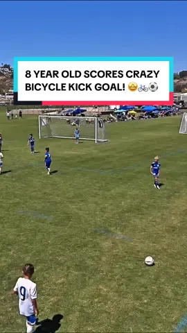CRAZY bicycle kick goal from 8 Year Old San Diego Surf BALLER Phoenix Reign! 🤩🇺🇸🏄‍♂️ #Football #Soccer #bicyclekick 