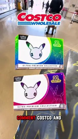 Costco Just Announced a 30th Anniversary UPC drop for October!🚨 These will be online and in-store and will sell out fast!🔥 Want the early links and store locations?🤔 Follow me and comment “Costco” and I’ll send you the invite!👇 #pokemon #pokemoncollector #pokemonrestock #pokemontcg #pokemoncards 