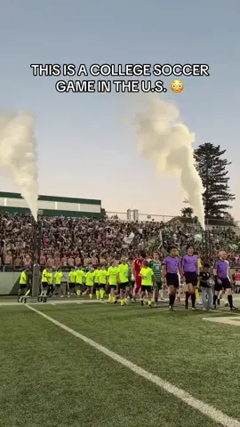 You’ve never seen a college soccer game like this 😤 (via IG/calpolymsoccer) #usa #college #Soccer #football #footyaccess 