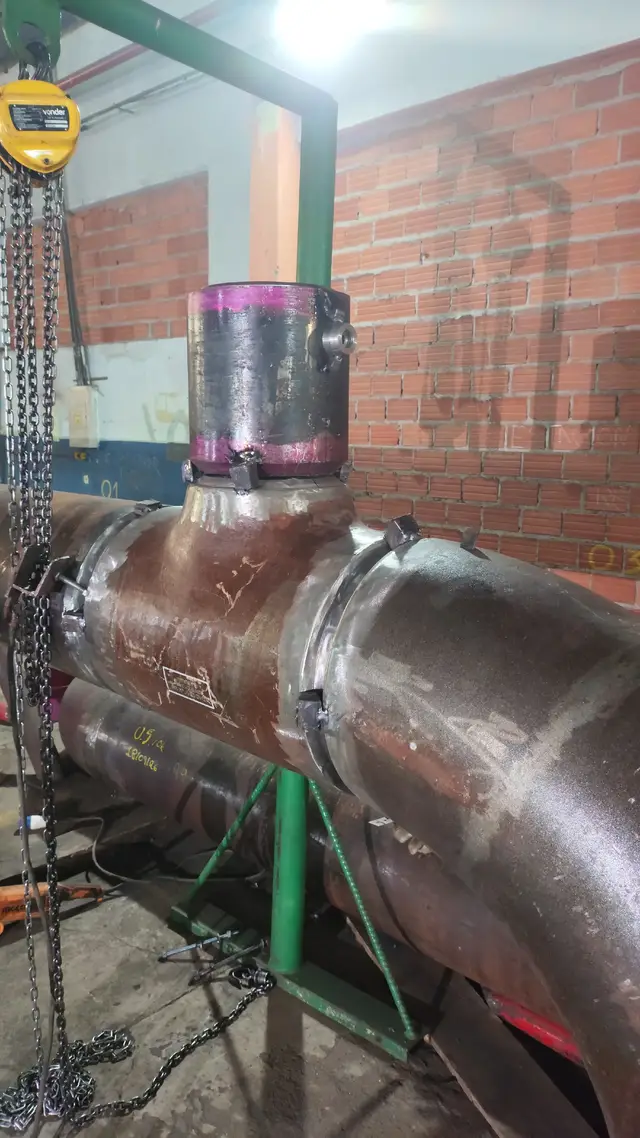 Fabricação e Montagem tubulação P22 16