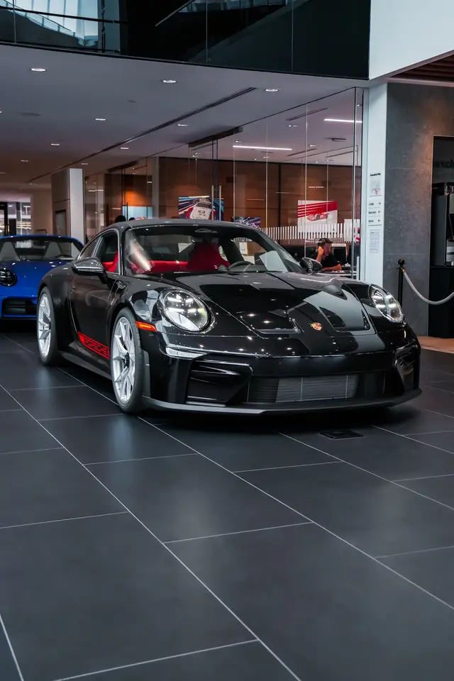 Business on the outside, party on the inside.  Porsche Woodland Hills  @porscheusa @porsche 