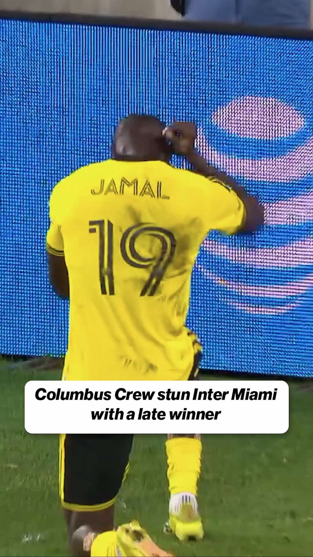 @Columbus Crew take down Messi and Inter Miami with 99th minute winner (via @Major League Soccer) #MLS #intermiami #columbus #messi #Soccer 