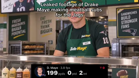 Leaked footage of Drake Maye making meatball subs for the jags #fyp #nfl #nflfootball #drakemaye #patriots 