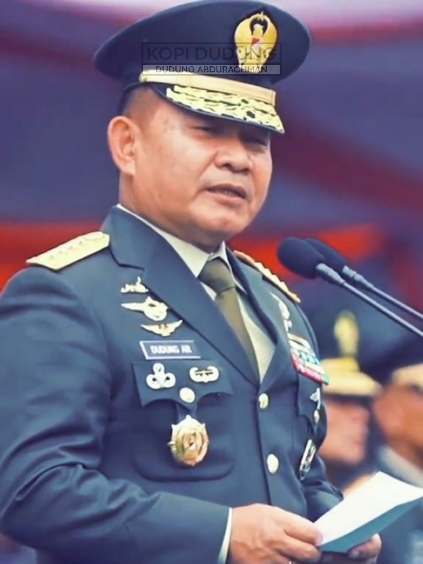 PESAN JENDERAL DUDUNG #jenderaldudung #dudungabdurachman #kopidudung #tniadindonesia #hidupdilevelsendiri