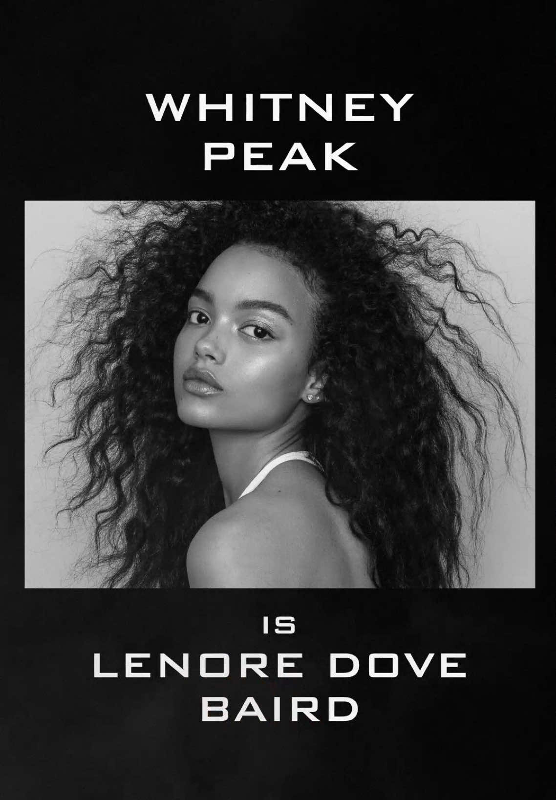 Introducing the cast. Whitney Peak is Lenore Dove Baird. The Hunger Games: Sunrise on the Reaping – in cinemas 19 November. #HungerGames2026 #SunriseOnTheReaping #HungerGames2026casts #HungerGamesSG