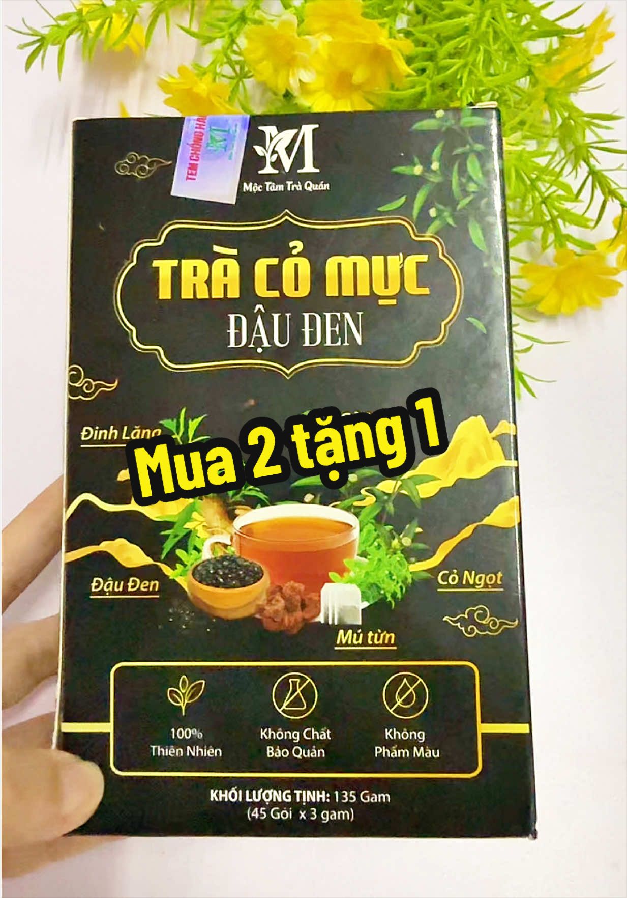 Trà cỏ mực đậu đen #tracomucdauden #tratuiloc #suckhoe #bothan #emnganne29 