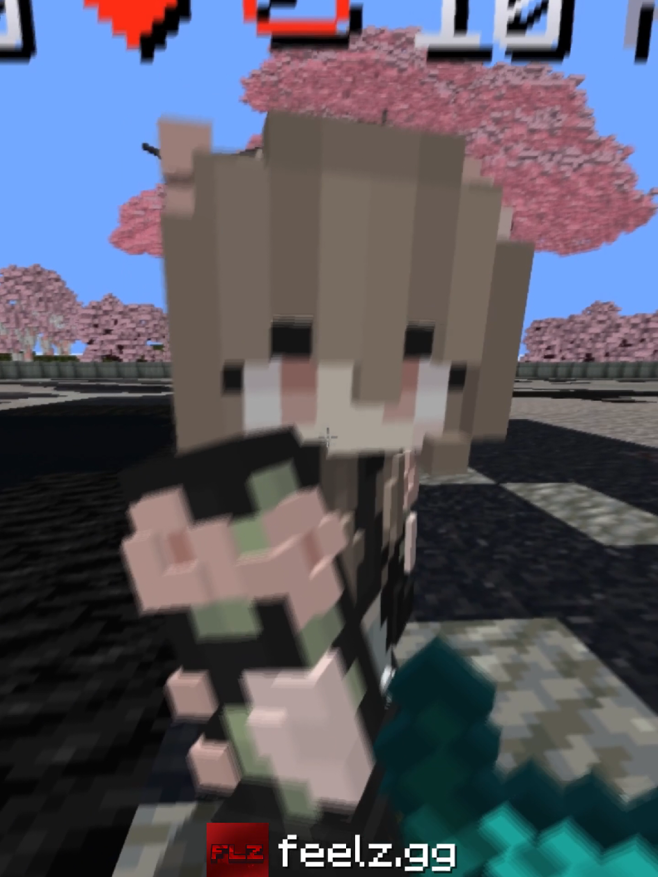 IP: feelz.gg #Minecraft #pvp #sword #girl #gassdent #майнкрафт 