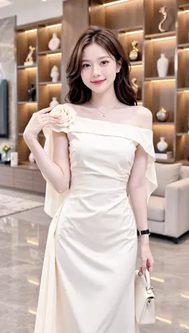 Váy lụa thiết kế dự tiệc #thoitrangnu #damdutiec #vaythietke #viral  