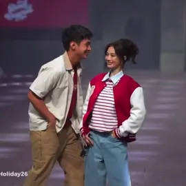 Serving face,perfectly matched and power couple energy.👏🫶💛 #jmfyang #jmibarra #sofiasmith #bench #benchfashionweek 