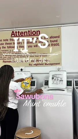 Sawubona munt'omuhle🥰. Not the power going off on me while I had just put my clothes in the washing machine😭 but I eventually got my laundry done and that’s what matters!🧺☺️ #capcut #laundryday #unistudent #trending #fyp @Sunlight South Africa 