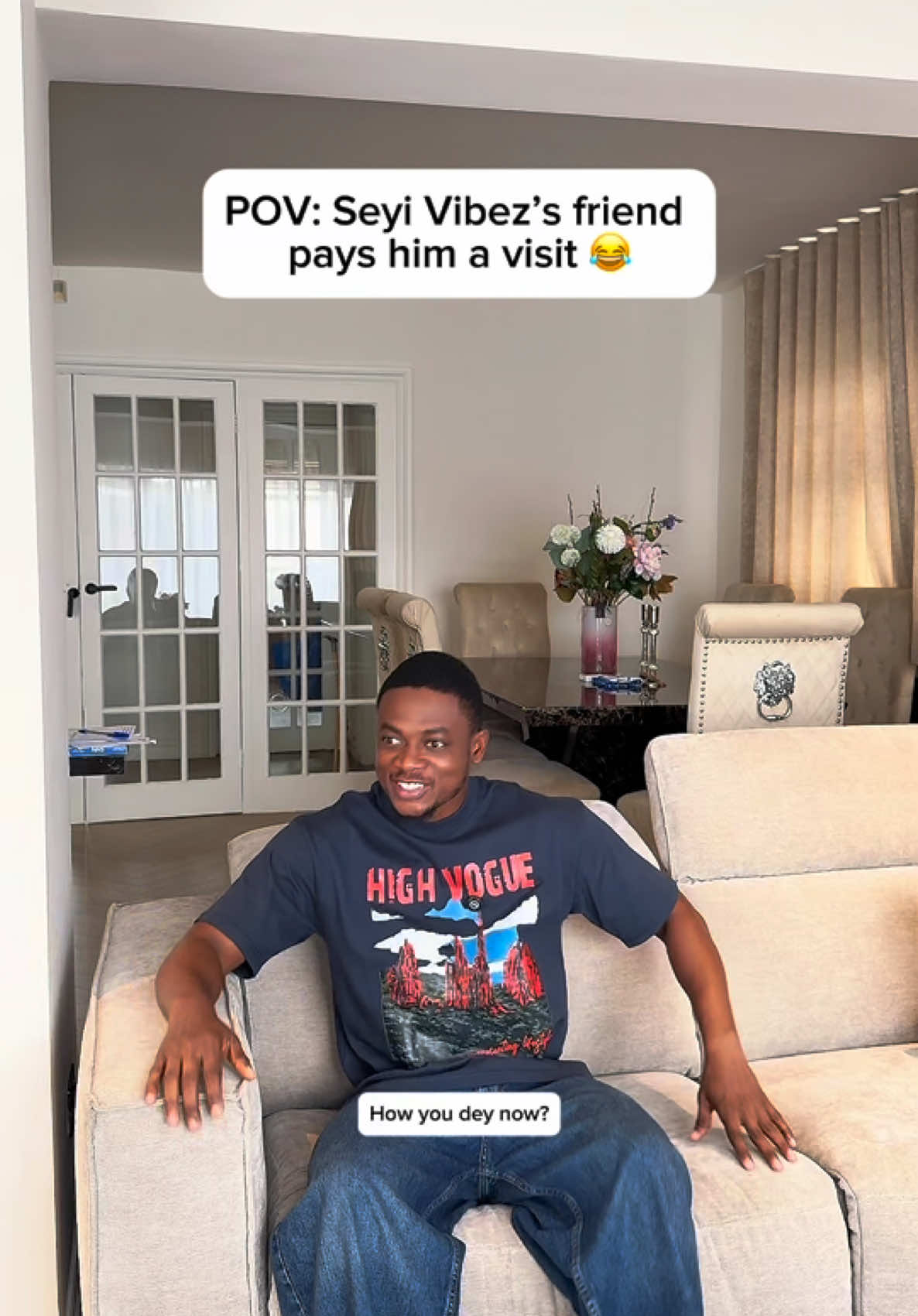 Seyi Vibez’s friend pays him a visit 😂🔥 #fyp #viral #seyivibez🔥📌💯 #mashup 