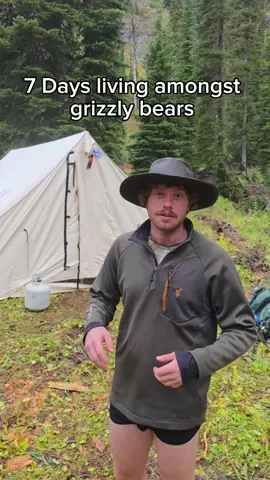 Camp tour as we prepare to live here in the Mountians of Montana for the next 7 days #montana #Outdoors #livinthedream #grizzlybear