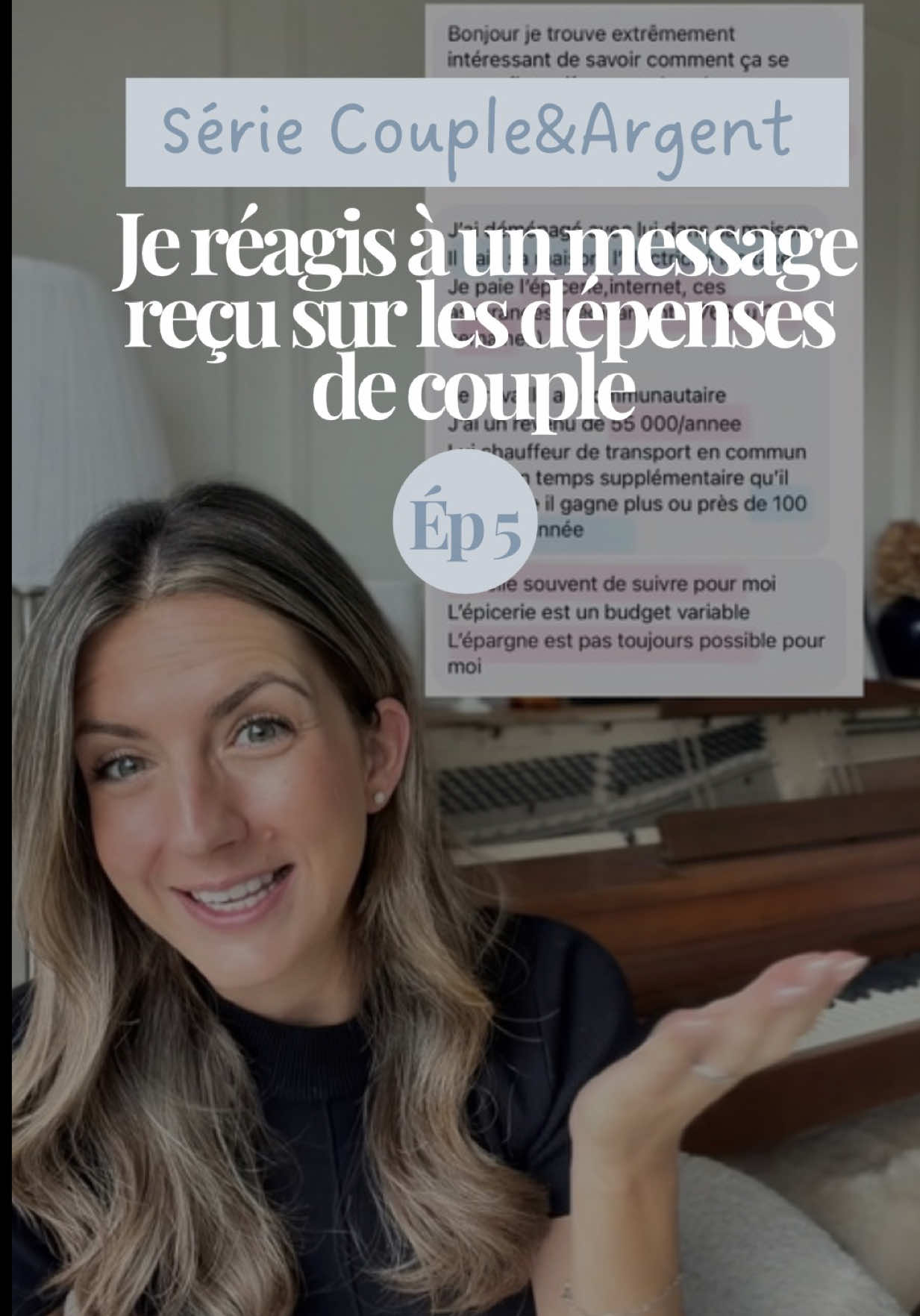 Parler d’argent en couple ce n’est pas toujours évident. Et souvent le plus difficile c’est juste de savoir par où commencer la conversation. 🥹 Ma mission avec ce genre de contenu c’est justement de vous amener à avoir ces discussions-là. Et si tu veux aller plus loin c’est exactement ce qu’on fait dans mes rencontres personnalisées👇🏼 On part de TA situation : tes revenus, tes dépenses, tes objectifs, ta réalité et tes questionnements. On analyse le tout ensemble, on regarde différentes pistes de réflexion et tu repars avec des discussions à avoir, des actions concrètes et un plan de match pour la suite. Parce qu’il n’y a pas une seule bonne façon de gérer l’argent en couple. L’important, c’est de trouver celle qui fonctionne pour vous. 🤝🏼 Tu peux réserver ta rencontre via le lien dans ma bio. 🤍