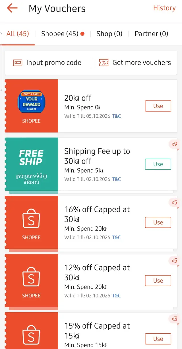 #shopeehaul #ShopeeCambodia #viral #foryou 