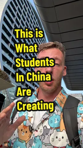Students in China are creating the future of technology, AI, and robots so quickly!!  #shenzhen #shenzhenchina #chinalife #livinginchina #chinatech 