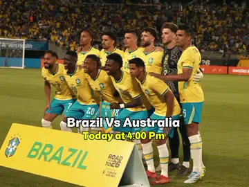 আজ আবারো মাঠে নামছে ব্রাজিল...🔥🇧🇷#brazil #football #foryoupage #foryou #fyp 