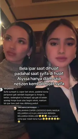 #syifahadju #alyssadaguise 