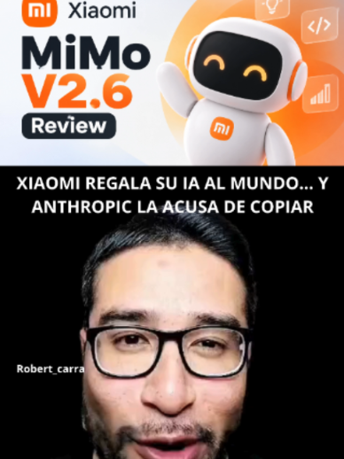 Xiaomi presenta MiMo-V6, su nueva generación de modelos de inteligencia artificial, buscando competir en un mercado dominado por gigantes tecnológicos. El lanzamiento vuelve a poner a China en el centro de la carrera global por desarrollar modelos de IA cada vez más potentes. ¿Qué significa esto para la competencia tecnológica mundial?   #Xiaomi #MiMoV6 #InteligenciaArtificial #China #Tecnologia