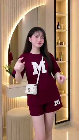 set bộ mặc nhà nữ phom rộng #xuhuongtiktok 