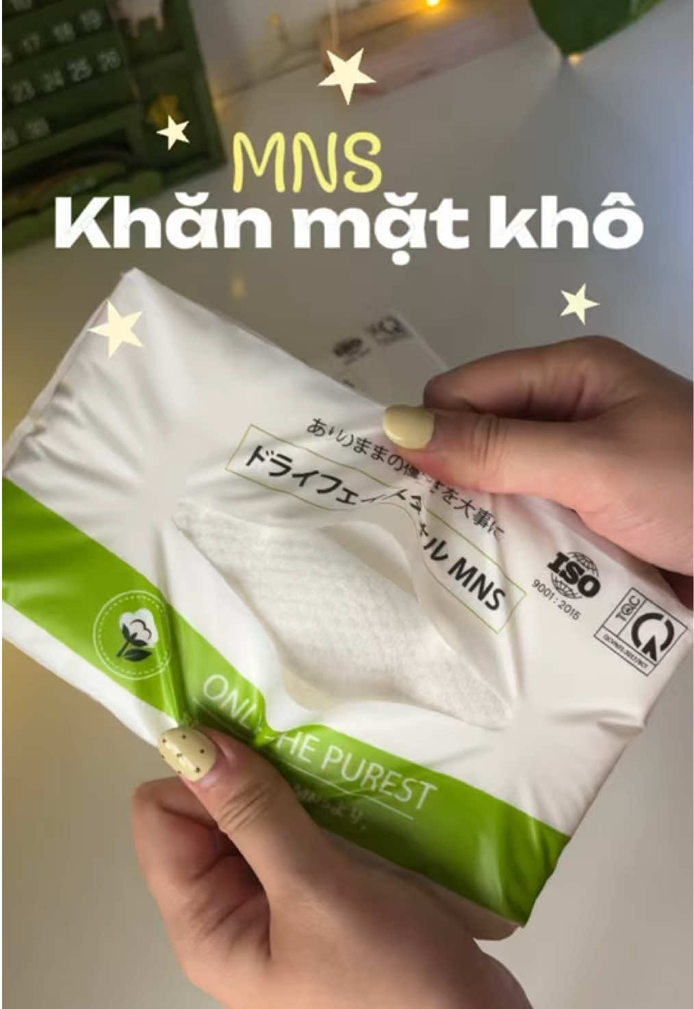 Khăn mặt khô 60 tờ MNS #khanmatkho #khanmatkhodung1lan #xuhuong #viral #junlatui 