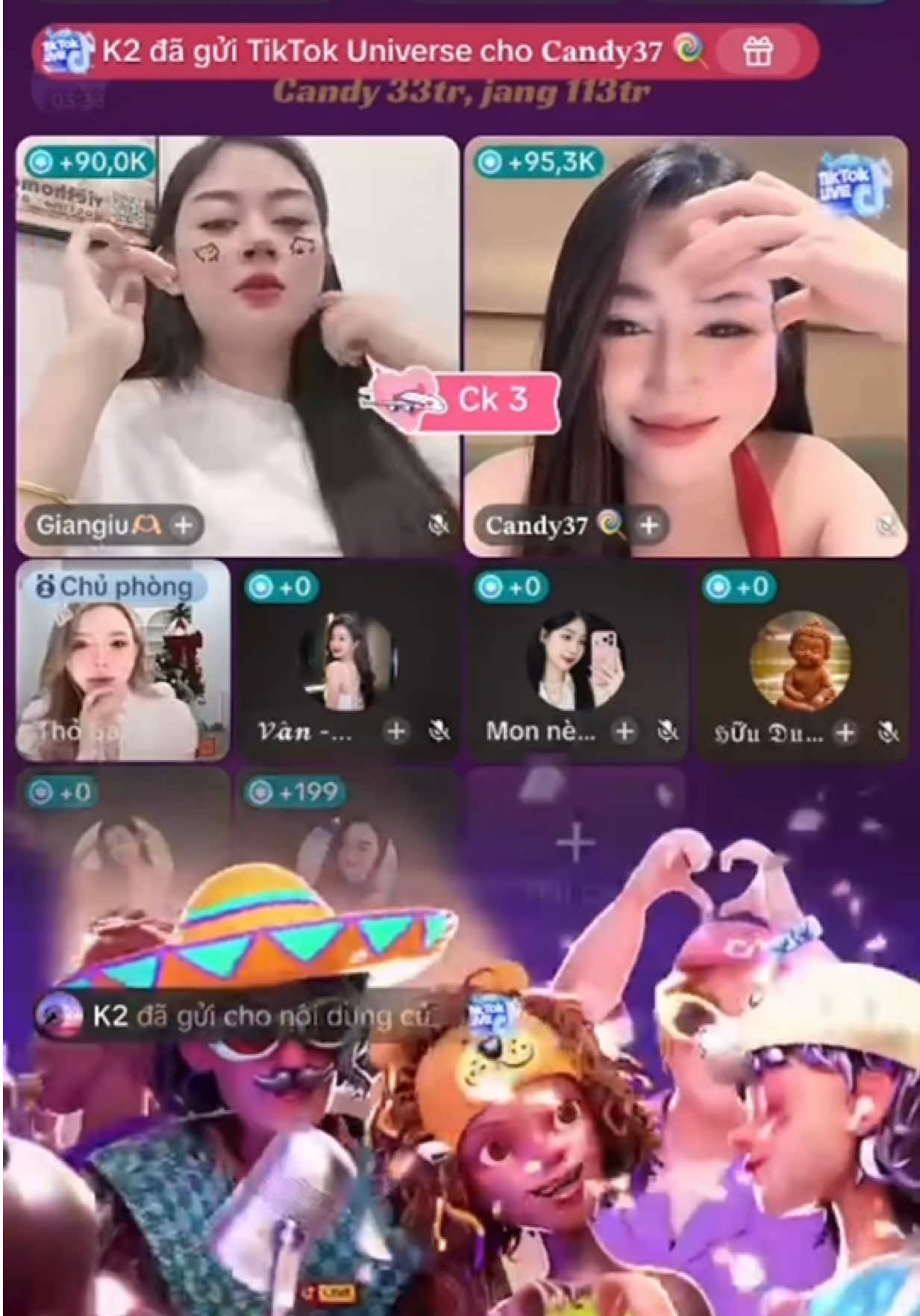 👑 VINH DANH PK ĐẠI CHIẾN ĐÊM 28/9 👑 Một hành trình đầy cảm xúc với những màn thể hiện và bứt phá thật ấn tượng ❤️‍🔥 🏆 QUÁN QUÂN – GIANG IU 🎖️ GIẢI PHỤ – CANDY37 Xin chúc mừng Giang iu đã xuất sắc chạm đến ngôi vị cao nhất và chúc mừng Candy37 với giải phụ đầy ấn tượng 🫶🏻 Cảm ơn tất cả các idol đã cùng nhau chiến đấu hết mình, tạo nên những trận PK thật đáng nhớ! 🔥 Một hành trình khép lại, nhưng những khoảnh khắc đẹp vẫn còn mãi. ❤️ #ThỏBaby #PKDaiChien #VinhDanh #GiangIu #CANDY37  