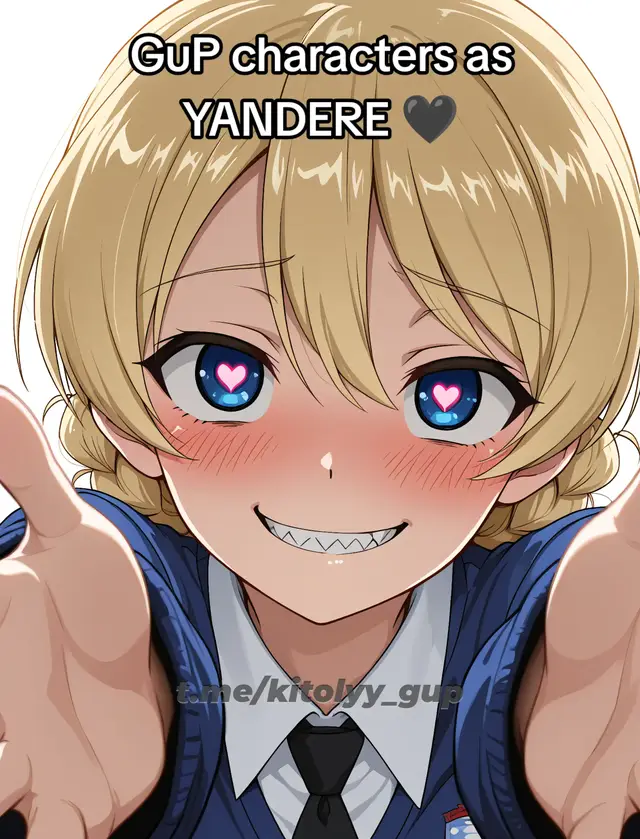 Girls und Panzer characters turned YANDERE! 🖤 Which one is the most intense? Let me know in the comments! 👇 Персонажи Girls und Panzer в стиле ЯНДЕРЕ! 🖤 Кто из них выглядит безумнее всего? Пишите в комментариях! 👇 #girlsundpanzer #gup #yandere #animeart #kitolyy 