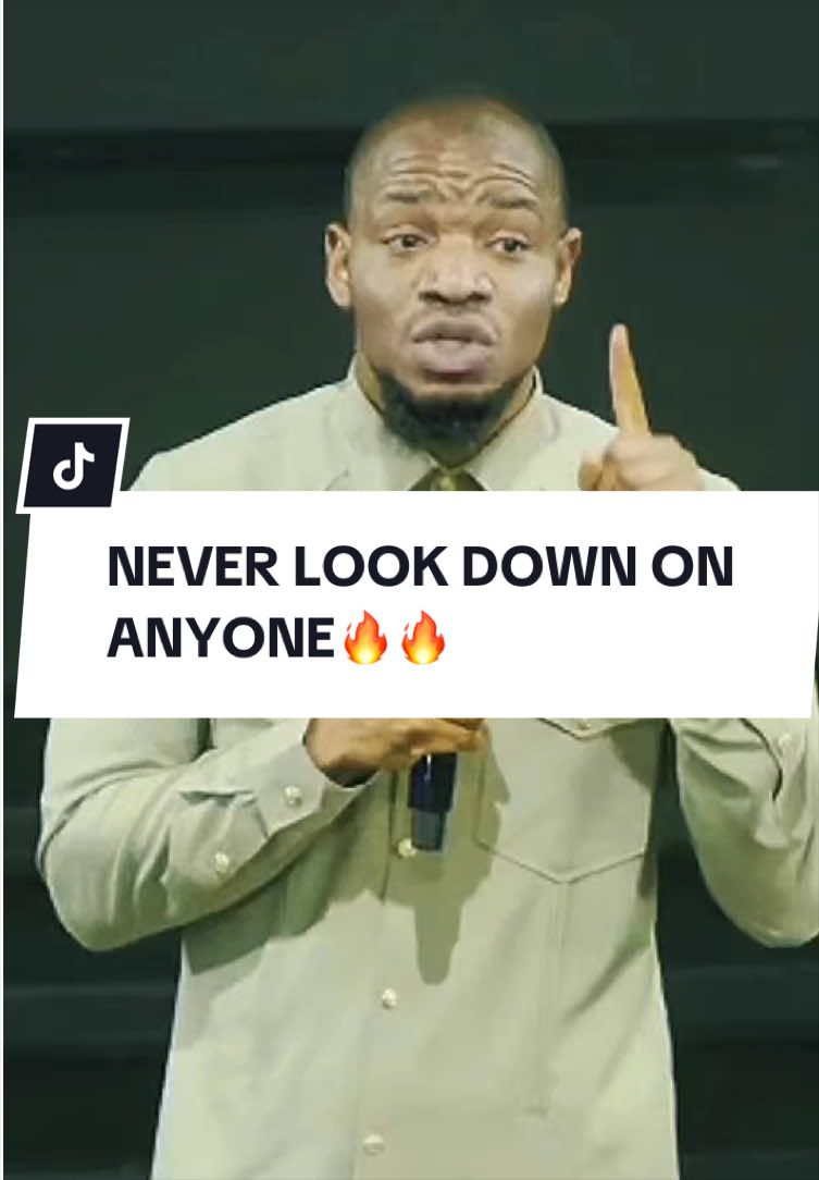 Never Look Down On Anyone🔥#prophetdaviduche #fyp #foryou #respect 