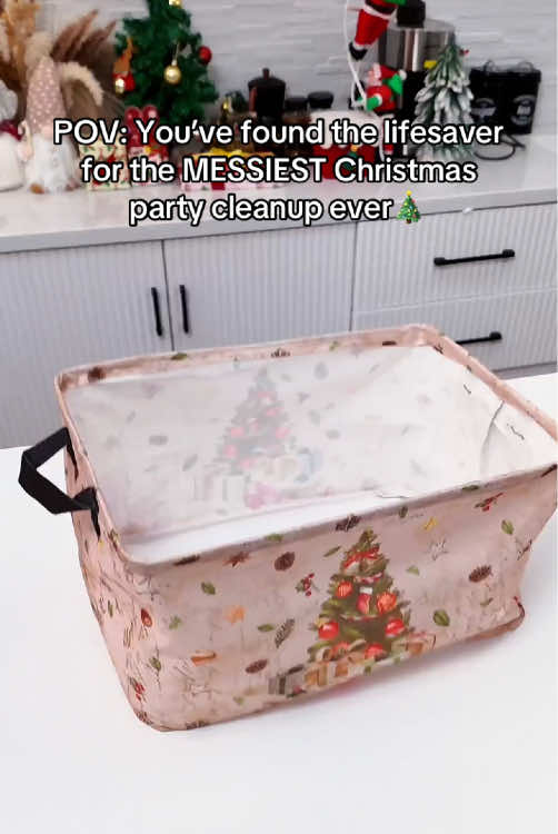 I hosted a huge Christmas party last year, and I was DREADING the massive mess left behind. Wrapping paper everywhere, decorations scattered all over the floor… I thought I’d spend the whole next day cleaning. Then I found this game-changer. It cuts my cleanup time down by so much! No more spending hours picking up every tiny piece after guests leave. If you ever throw Christmas parties and hate the exhausting post-party cleanup, you NEED this. Trust me, it’s my holiday savior. 👇Grab yours before your holiday chaos starts! #christmasgifts #christmasgiftidea #tiktokshop #MomsofTikTok #christmasstocking 