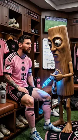 Messi with his monster legs🦵💉 #sahur #messi #ronaldo #italianbrainrot #brainrot 