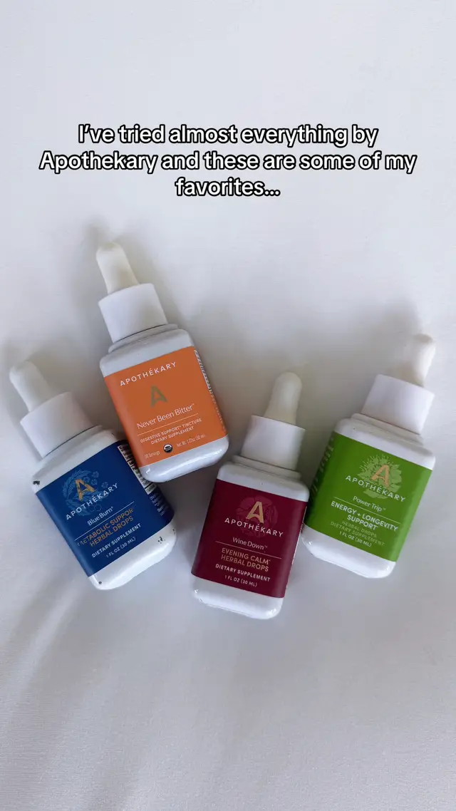 If you’ve been wanting to try anything by @Apothékary - this is a great place to start!  You can get all 4 of these bottles in the full sizes for a huge savings!  What’s included: Blue burn Never Been Bitters Wine Down Power Trip This is a limited time bundle though - so don’t wait! 