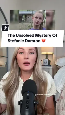 The Unsolved Mystery Of Stefanie Damron 💔 On September 23rd 2024, 13 year old old Stefanie Damron is thought to have ran into the woods by her home. She never returned.  She was reported as a missing person the next day in the remote town of New Sweden, Maine According to her parents, Stefanie had argued with one of her sisters before leaving, and because she had previously gone for walks and returned home, her absence initially did not seem unusual. But this time, she never came back. Her family reported her missing the following day, prompting a massive search involving Maine State Police, the Maine Warden Service, the FBI and search-and-rescue volunteers. Investigators conducted extensive ground searches with K9 teams and drones, canvassed the surrounding area, reviewed video and interviewed witnesses, while leads were followed not only across Maine but elsewhere in the United States and Canada. Despite those efforts, no confirmed sighting of Stefanie has ever been established. Two years later, the investigation remains active, with police continuing to follow leads and conduct what they describe as proactive investigative work. The FBI is still offering a reward of up to $15,000 for information that could lead to Stefanie’s safe return or the arrest and prosecution of anyone involved in her disappearance. #crime #crimetok #crimestory  Unsolved mysteries true crime story true crime storytime #truecrime 