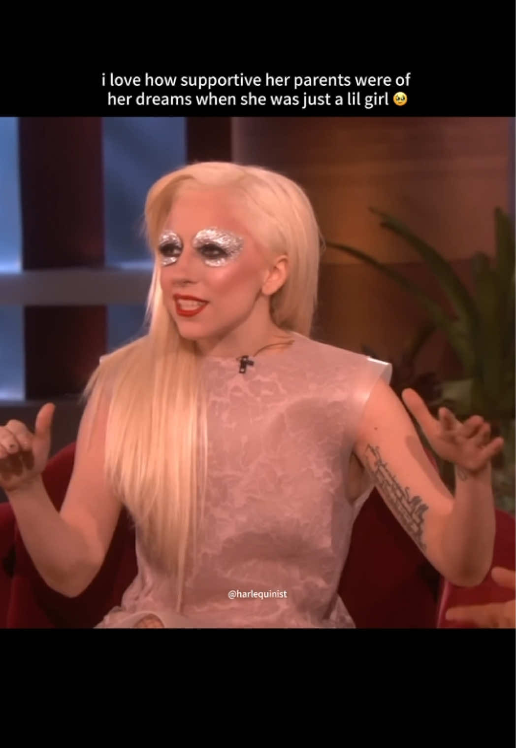 she was just a lil girl with a dream🥹 knowing how much her parents supported her makes this even sweeter💖@ladygaga #ladygaga 