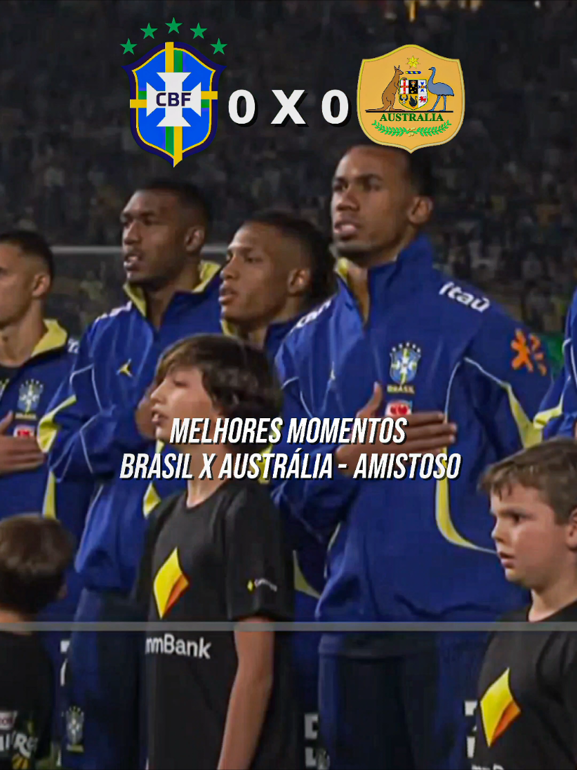BRASIL 4 X 2 AUSTRÁLIA! 🔥🇧🇷  Apesar da virada levada em cinco minutos, o Brasil não desistiu e buscou dois pênaltis e revirou o jogo, bem melhor que o primeiro amistoso.  #brasil #australia #melhoresmomentos #viral #fyp 