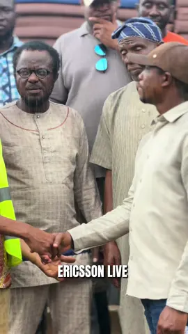 NADMO regional Donated some  items to Hohoe Municipal Assembly to support the affected people #hohoeflood 