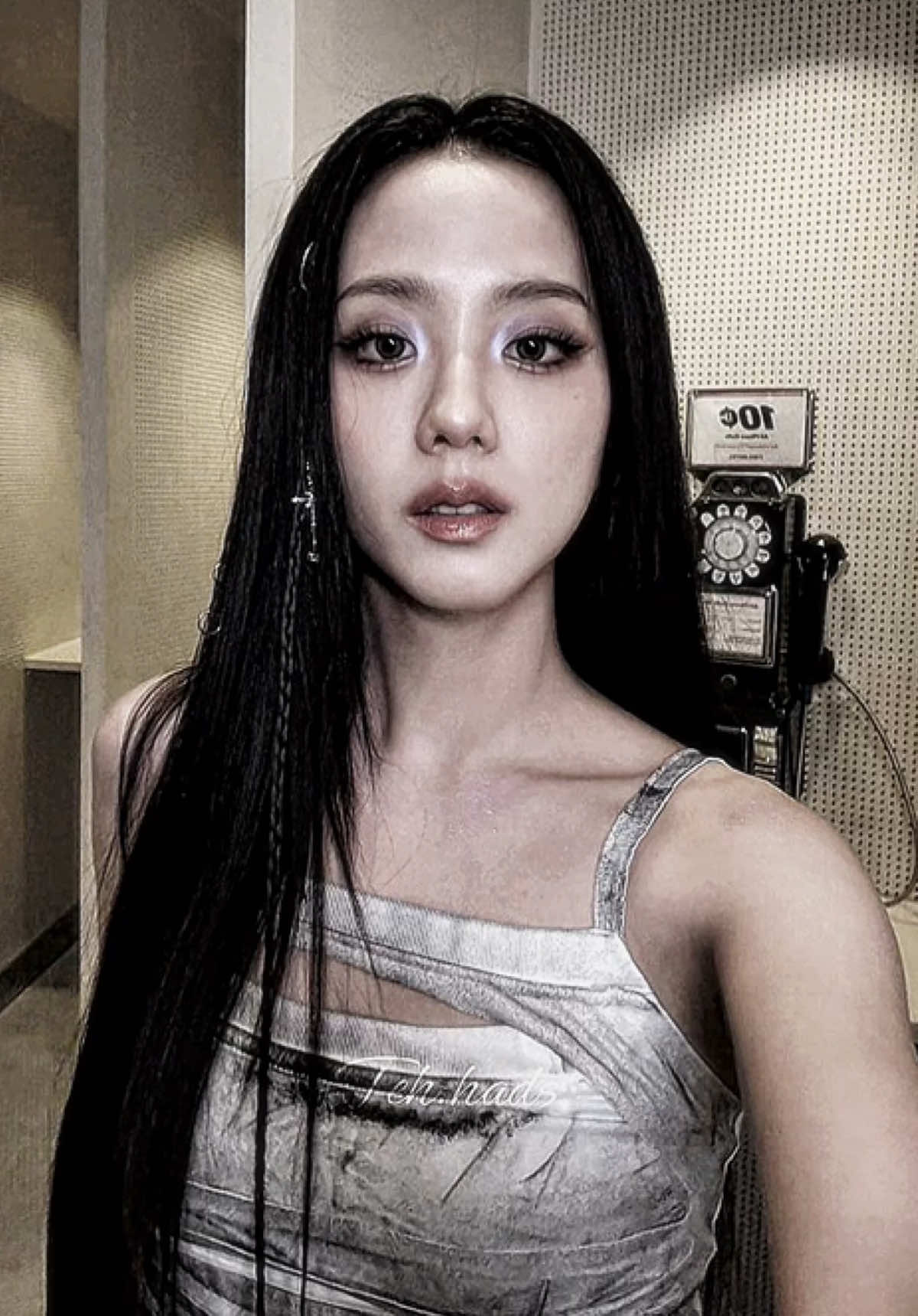 NEW TREND WITH JISOO || ib: artholic7_ || tags: #blackpink #jisoo #jisooedit #kimjisoo #fyp kpop edit, trend edit, trend photos 