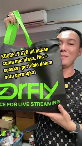 Kalau suka karaoke tanpa ribet bawa banyak perangkat, K20 ini menarik buat dilirik. #micKaraoke #speakerportable #karaoke #smartlive #shopmaster 