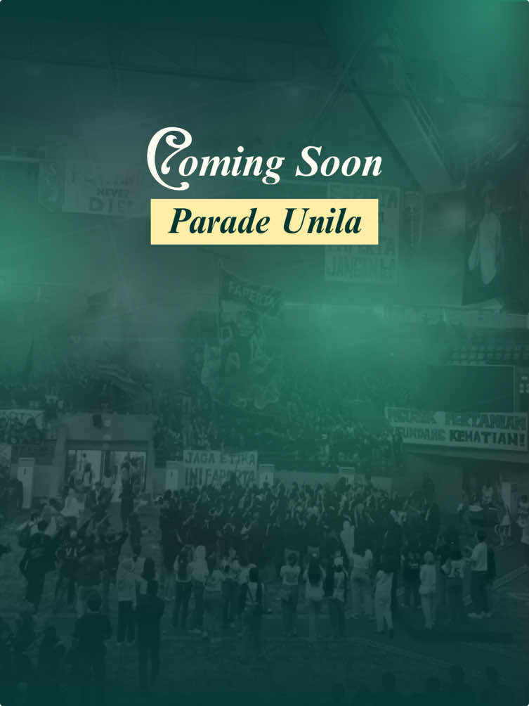 Coming Soon Parade Unila🌟 03 Oktober 2026 GSG Unila Mari wujudkan Pertanian Satu! Pertanian Jaya! #FP #Faperta #Unila