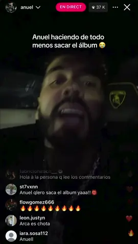 Anuel cantando corridos tumbados !!! #anuel #corridostumbados #corridos #rhlm #paratiiiii 