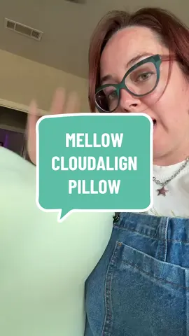 This pillow is actually helping me rest and not wake up with a stiff neck. I LOVE IT! Super supportive and the cover feels silky and cool! @Mellow Sleep #supportivepillow #sleepbetter #pillow 