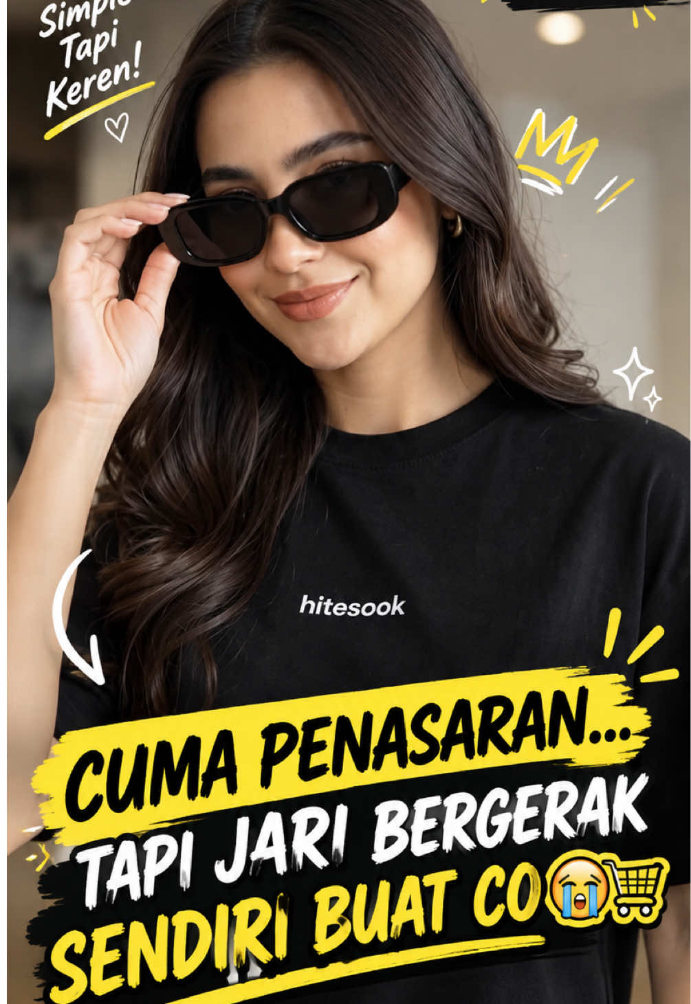 Modelnya loose dan jatuhnya bikin outfit kelihatan effortless. Dipadukan sama kaos, hoodie, atau sneakers juga tetap cakep. #CelanaWanita #CelanaLoose #OutfitWanita #OOTDWanita #FashionWanita 