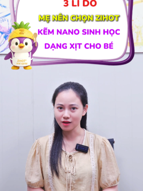 3 lí do mẹ nên chọn Zihot - kẽm nano sinh học dạng xịt cho con #Zihotchiase #Kemnanosinhhocdangxit #SunActive #Dinhduongchobe #Xuhuong