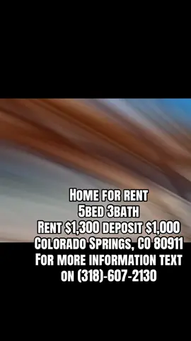 🏡🔥 5 BEDROOM • 3 BATHROOM HOME FOR RENT IN COLORADO SPRINGS, CO! 🔥🏡 📍 77 Landoe Ln, Colorado Springs, CO 80911 ✨ Need MORE space? 👀🏠 Check out this 5-bedroom, 3-bathroom rental in Colorado Springs! With five bedrooms and three bathrooms, there’s plenty of room for a household, guests, a home office, or whatever your lifestyle needs. 🔑✨ 💰 Monthly Rent: $1,300 💵 Deposit: $1,000 🛏️ 5 Bedrooms 🛁 3 Bathrooms 📍 Colorado Springs, Colorado 80911 Whether you’re relocating, looking for additional space, or searching for your next place to call home, this property is worth checking out! 🏡❤️ ✨ Rental highlights: 🏠 5-bedroom layout 🛁 3 bathrooms 💫 Plenty of room for everyday living 📍 Colorado Springs location 💰 $1,300 monthly rent 💵 $1,000 deposit 🔑 Great option for renters searching in the area 📲 INTERESTED? Send a message for more information, availability, and rental details. Serious inquiries are welcome! 🔑📩 🚨 SAVE • SHARE • FOLLOW 🚨 Know someone searching for a rental in Colorado Springs? Tag them below! 👇🏡 And follow for more homes and rental opportunities. #ColoradoSprings #ColoradoSpringsCO #ColoradoRentals #ColoradoHomes #CORentals                            