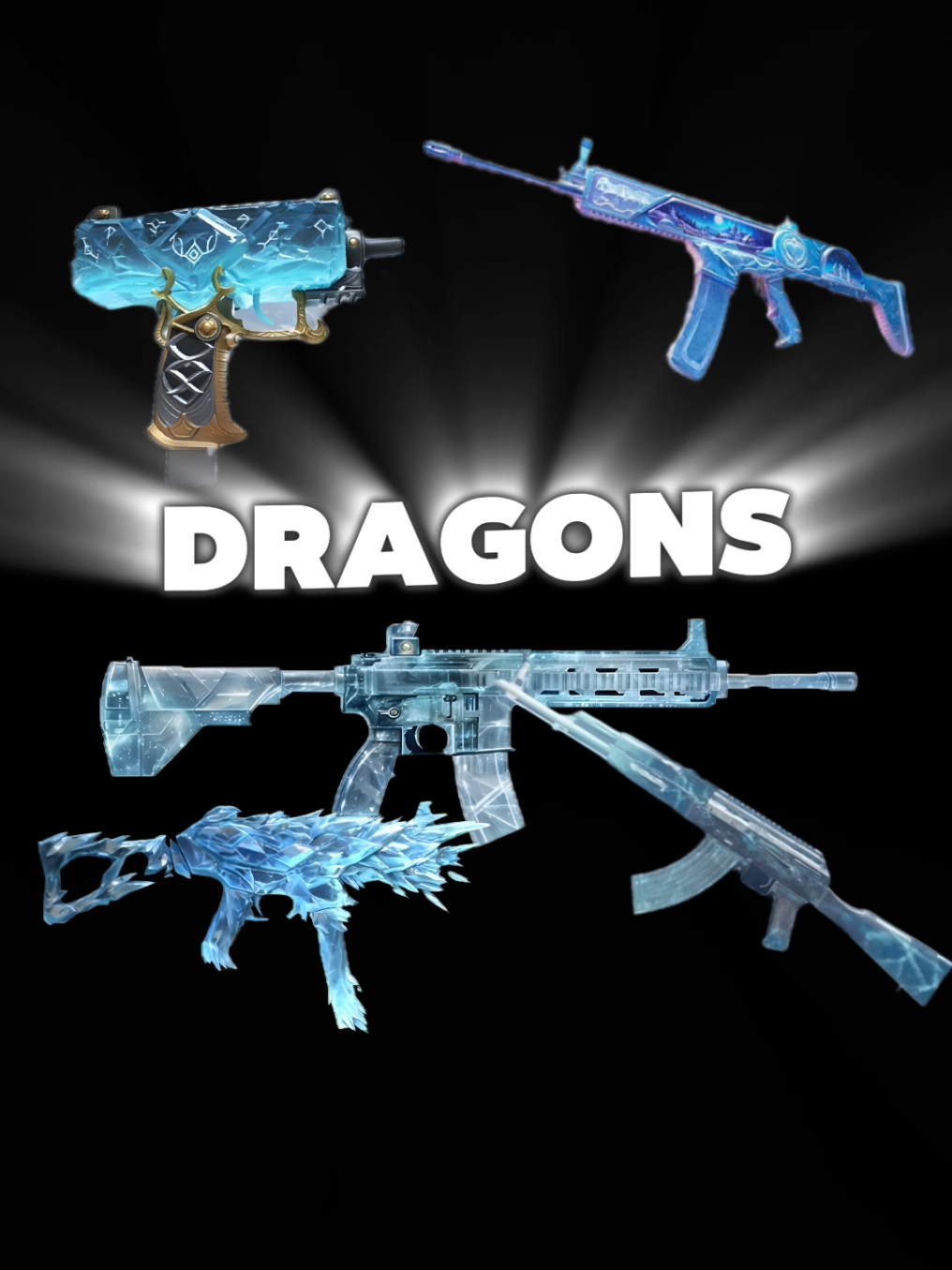Mother Of All Glacier Skins ❄️☃️ #m4glacier #monzopubg #gaming #pubgm 
