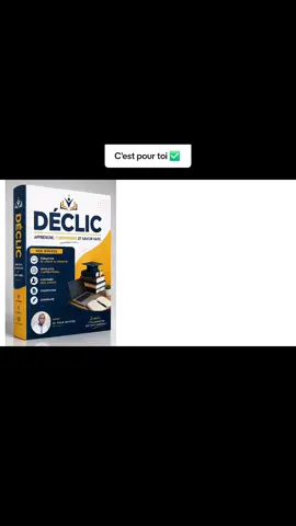 ####ledeclic #pourtoi #aprentissage #education #francais 