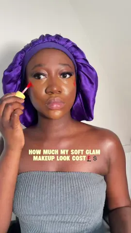 How much does my soft glam makeup look cost? Ps. Some stuff were discounted 😩 #makeuplooksforyou #softglam #makeupideas #makeuphack #makeuproutines 