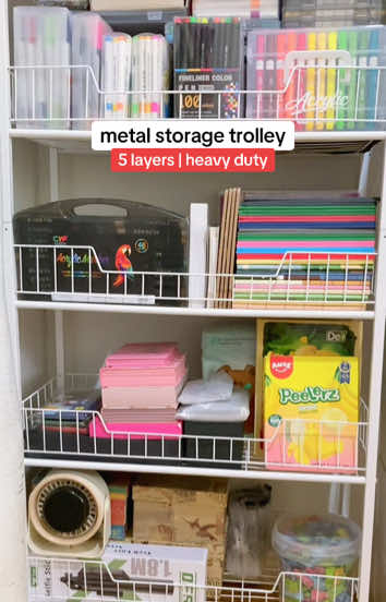 Ganda ng quality. #metalstoragetrolley #metalstorage #metalrack 