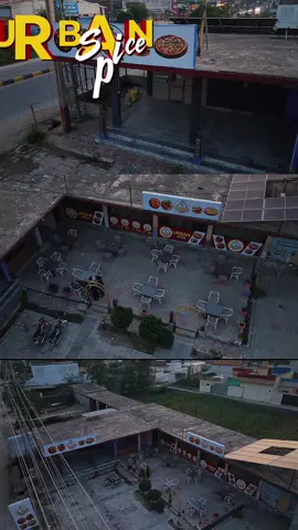 Aerial view of something SPICY in Swabi Meet Urban Spice from above #UrbanSpice #AerialView #Swabi #SwabiFoodies 