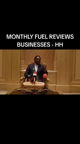 MONTHLY FUEL REVIEW IS AFFE TING BUSINESSES - HH Admin: But who introduced this? 🤔 Him and his cabinet.  Why not reverse it? Funny that he's taken 5yrs to realize this. Zambians spoke against it so did the opposition and the response was we know what we are doing you are just bitter.  And here we are now we were right after all.